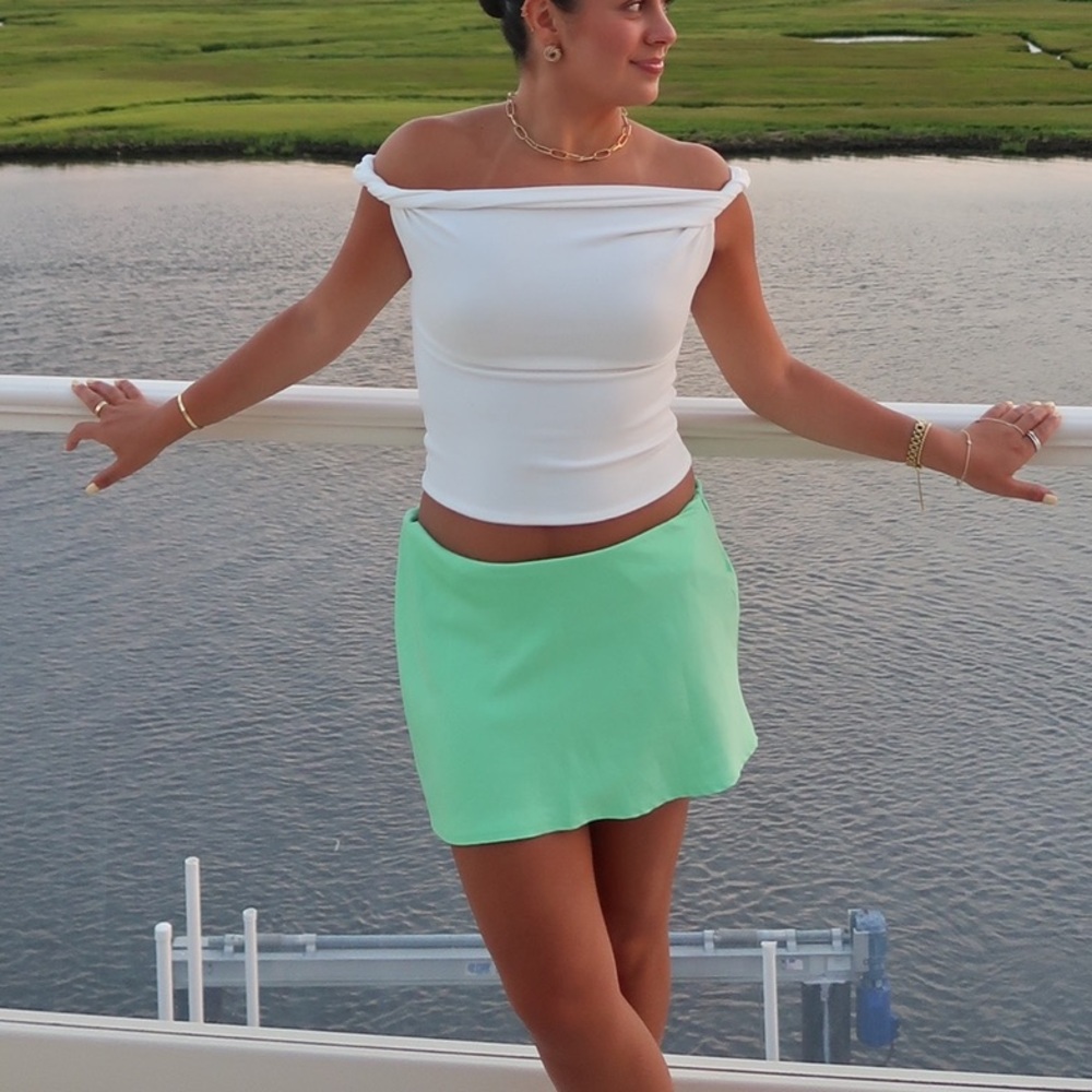 Cotton On Women’s Satin Mini Skirt